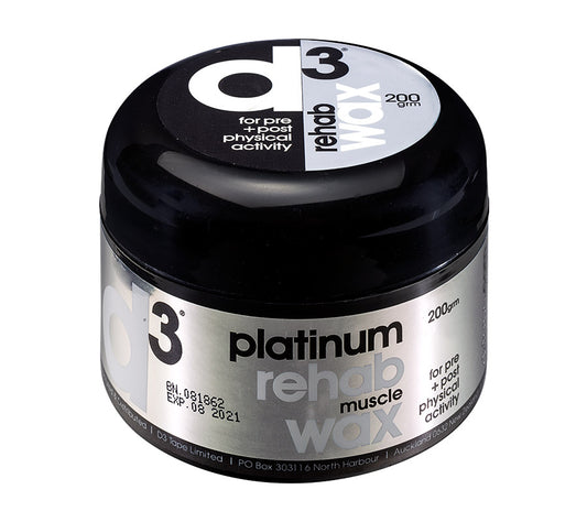 d3 Platinum Rehab Wax 200g