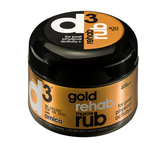 d3 Gold Rehab Muscle Rub 200g